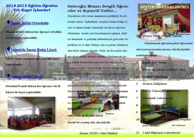 Seferihisar İmkb Anadolu İmam Hatip Lisesi 